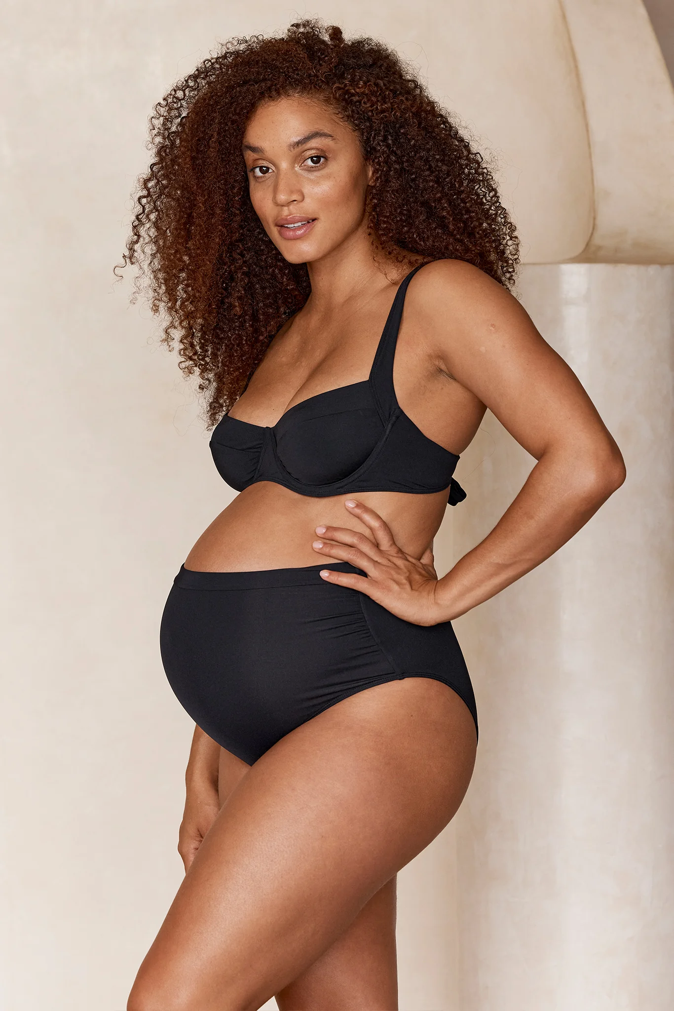 Maternity Riviera Bottom - Black