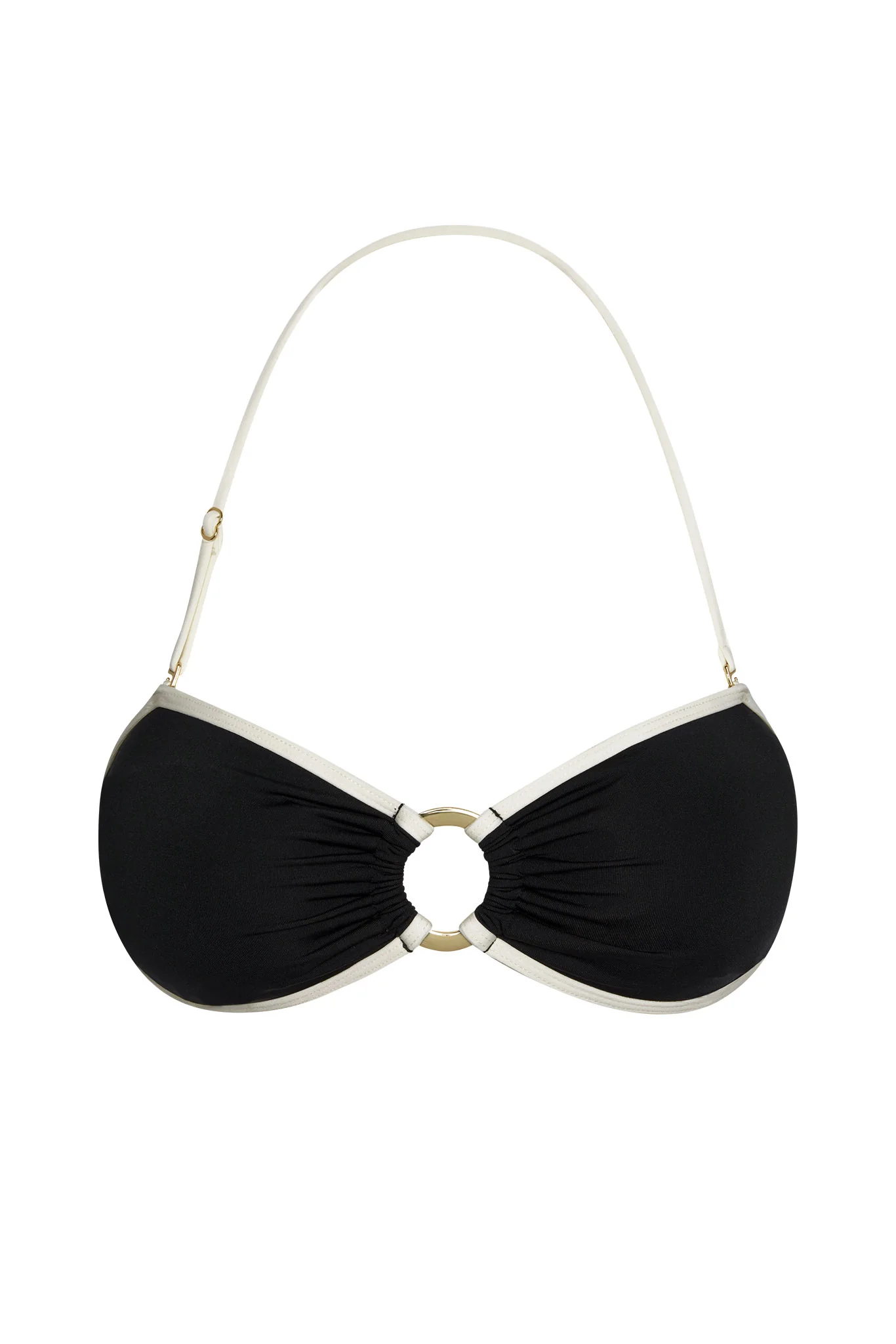 Costa Rica Top - Black/Ivory