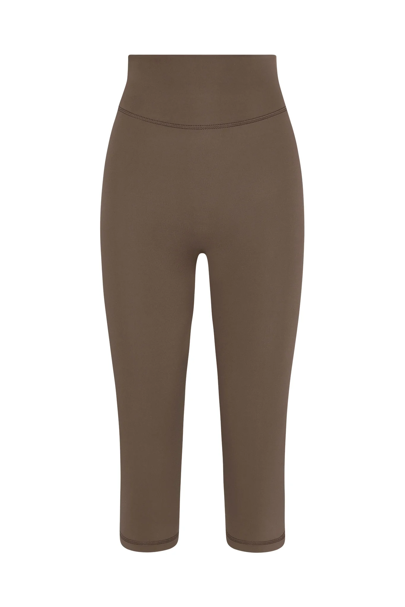Acadia Cropped Legging - Stone Jersey