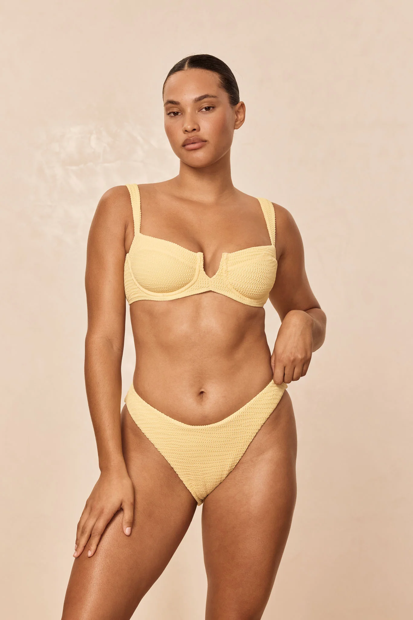 Seychelles Bottom - Honey Crinkle (Modest Coverage)