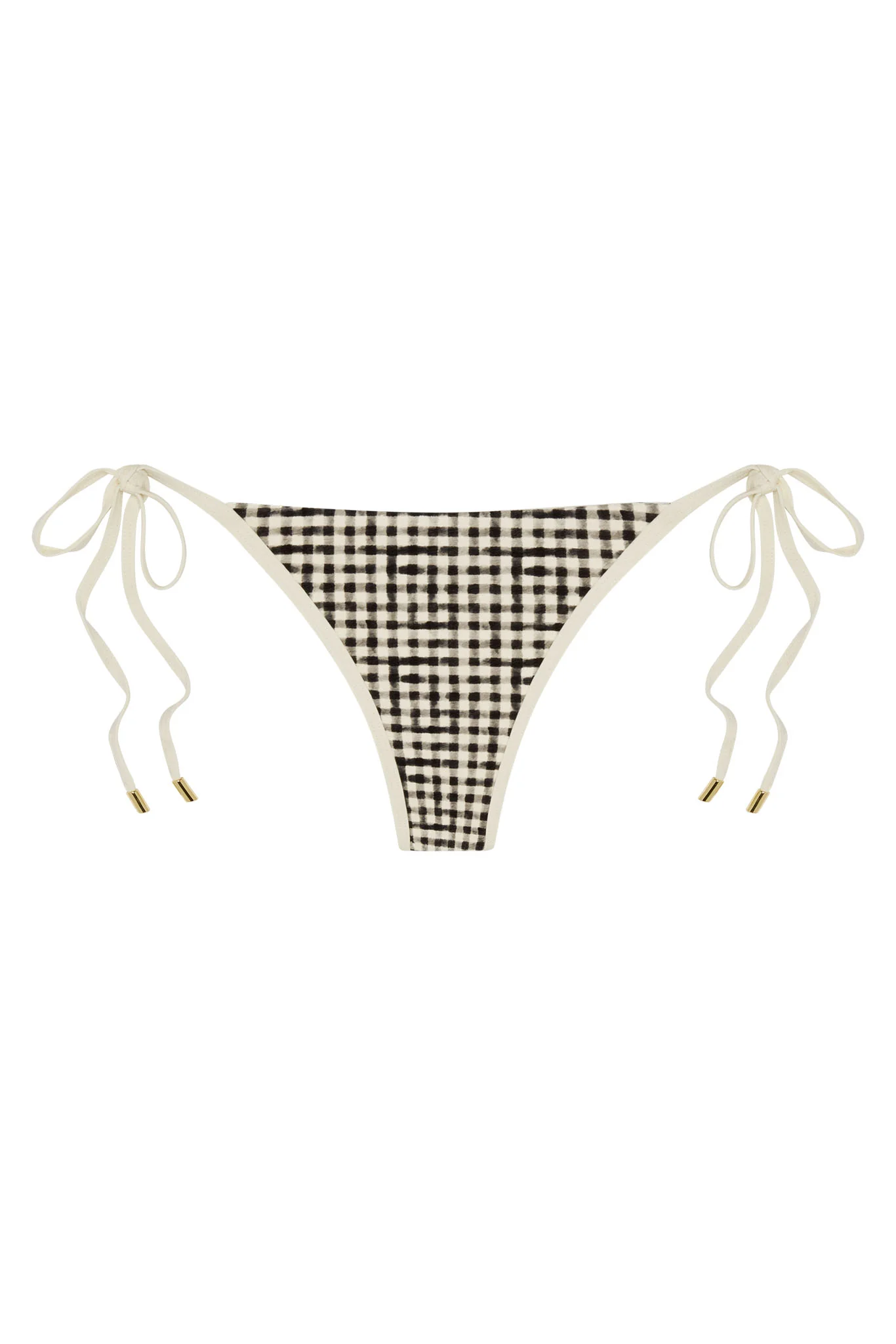 Le Marais Bottom - Black Gingham