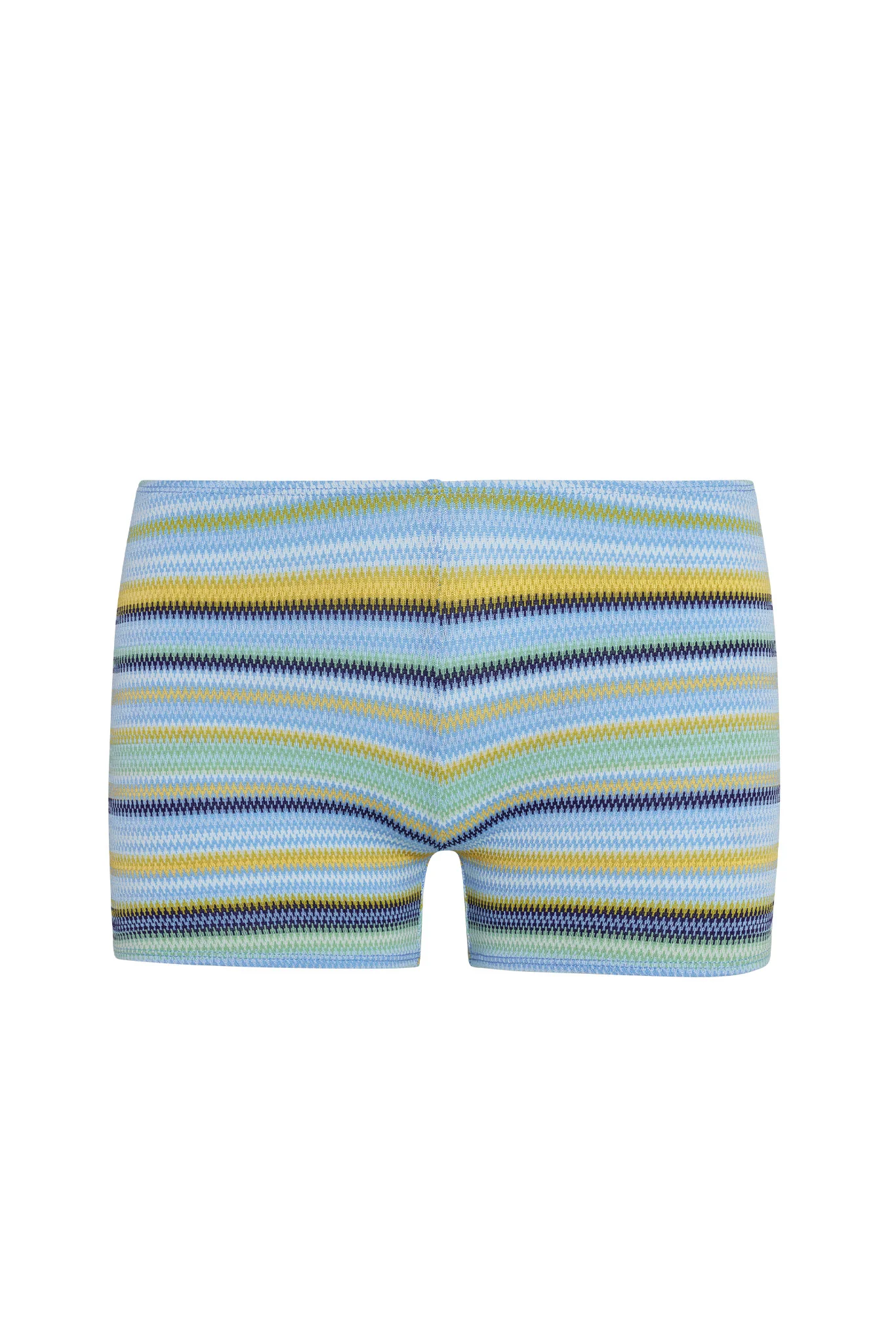 Cali Shorts - Sardinia Stripe Azure