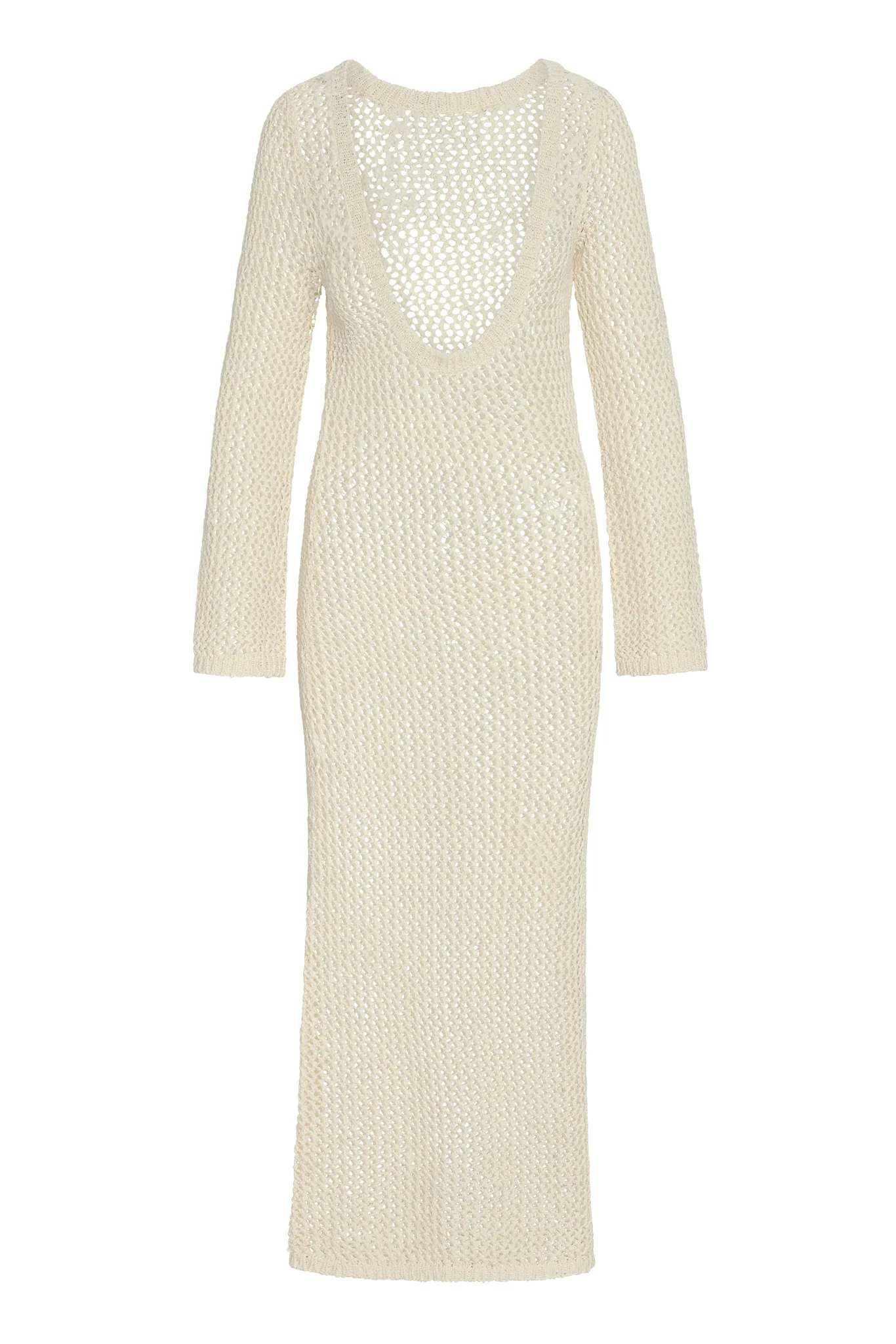 Cozumel Dress - Ivory Petit Crochet