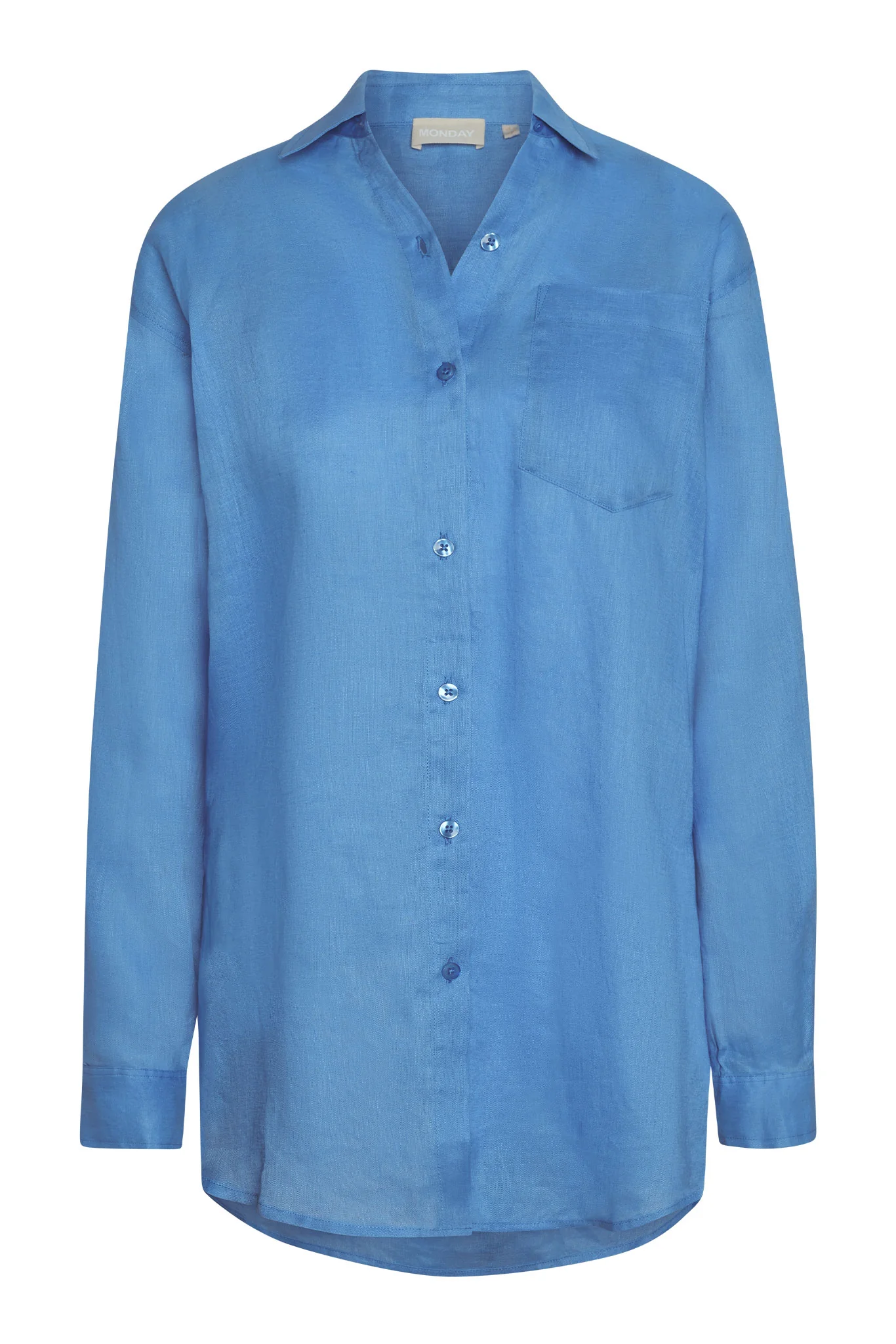 La Jolla Shirt - Azure Linen