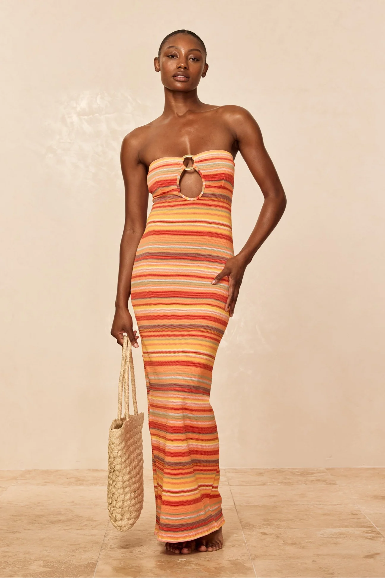 5826-montego-bandeau-dress-sardinia-stripe-4.webp Montego Bandeau Dress - Sardinia Stripe