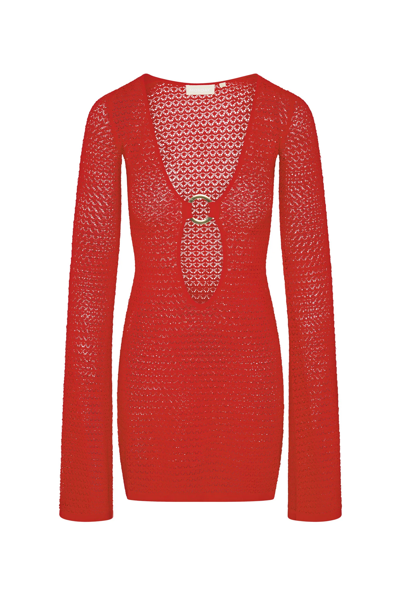 5939-montego-mini-dress-chili-pepper-lace-crochet-1.webp Montego Mini Dress - Chili Pepper Lace Crochet