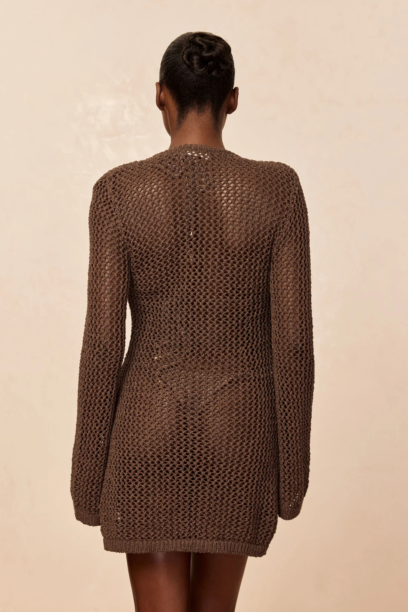 Montego Mini Dress - Stone Petit Crochet