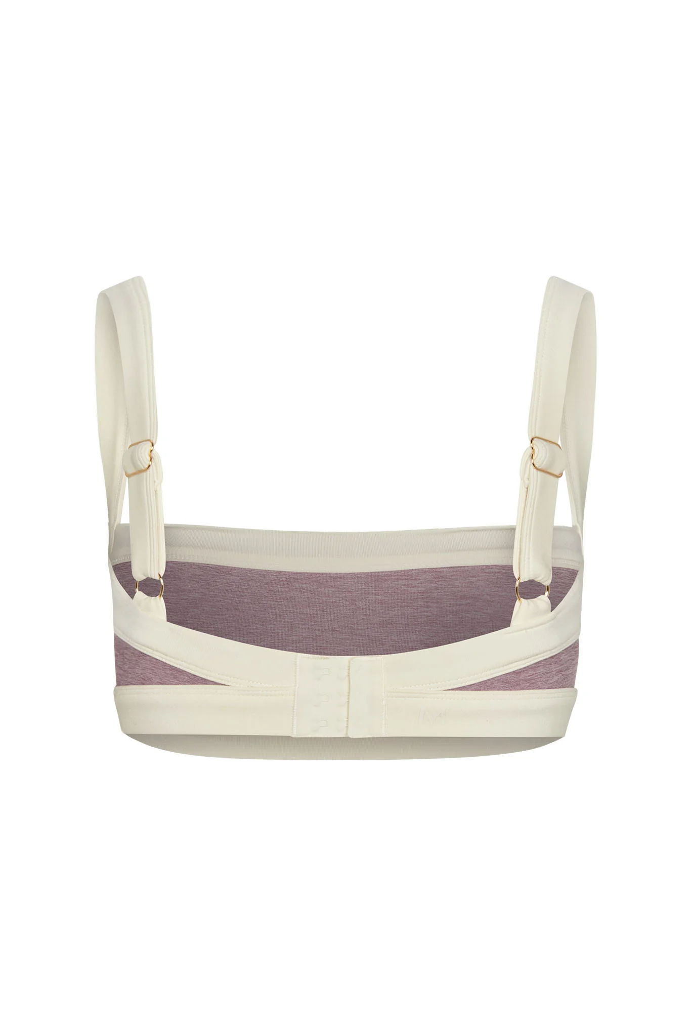 Outpost Bra - Heather Mauve/Ivory