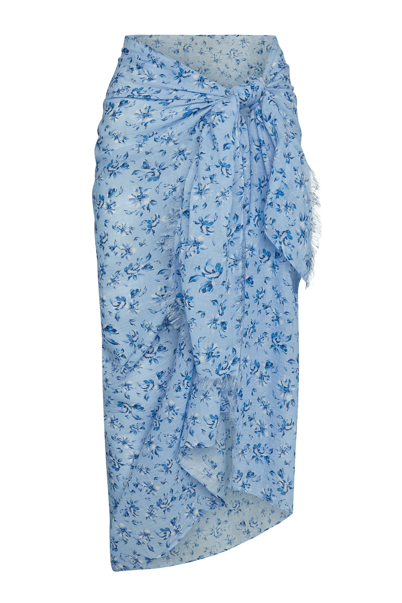 St. Tropez Sarong - Isola Floral Crinkle