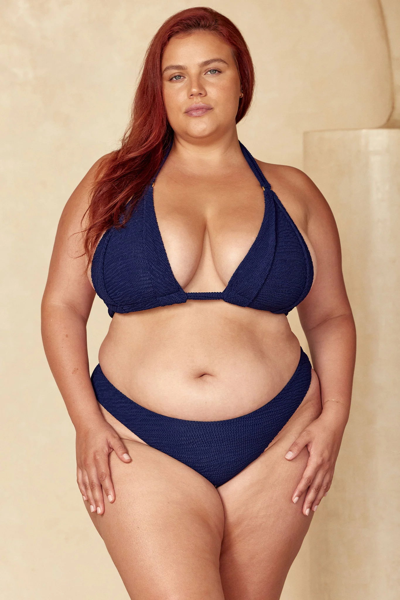 Morocco Top - Midnight Crinkle
