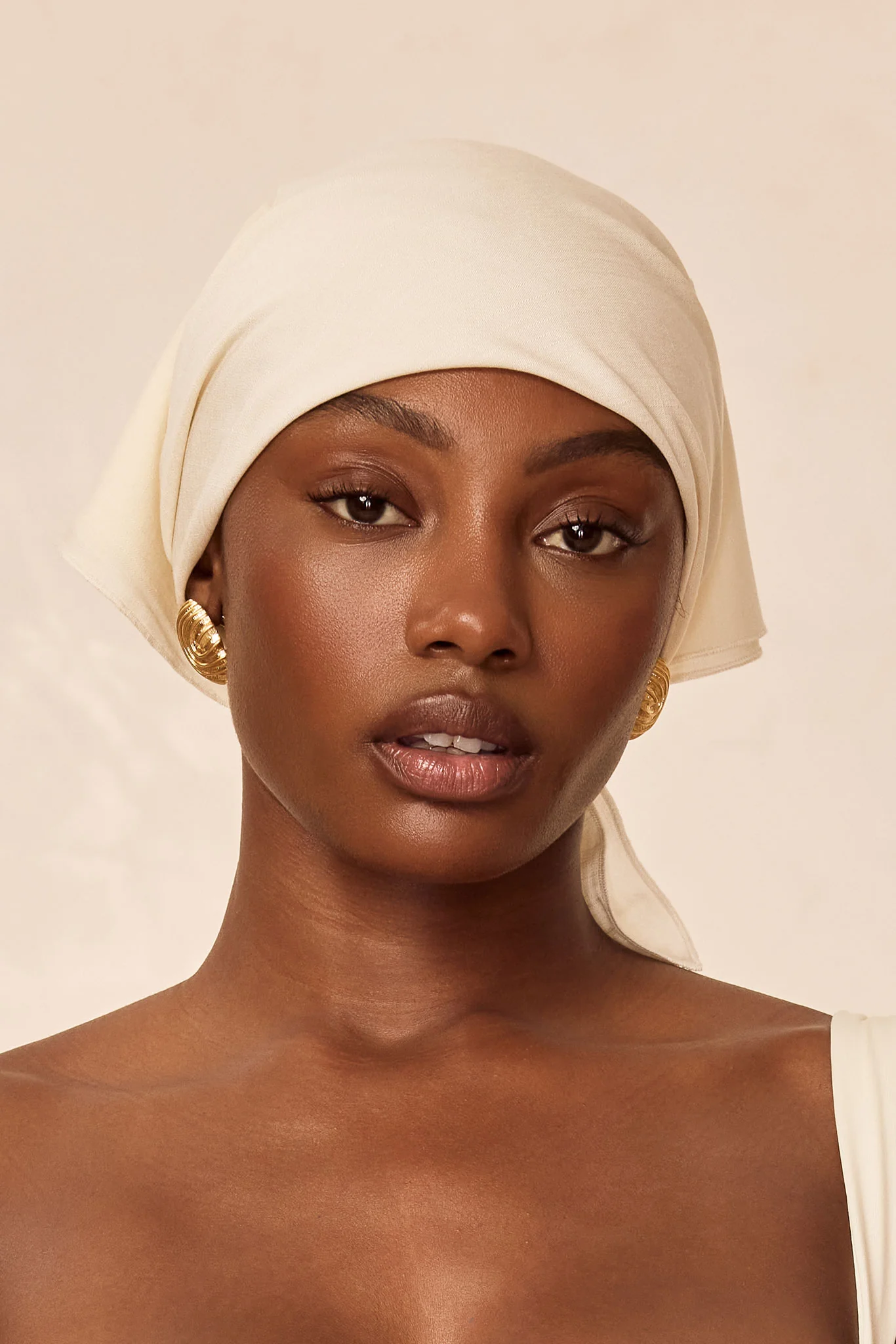 Monday Head Scarf - Ivory