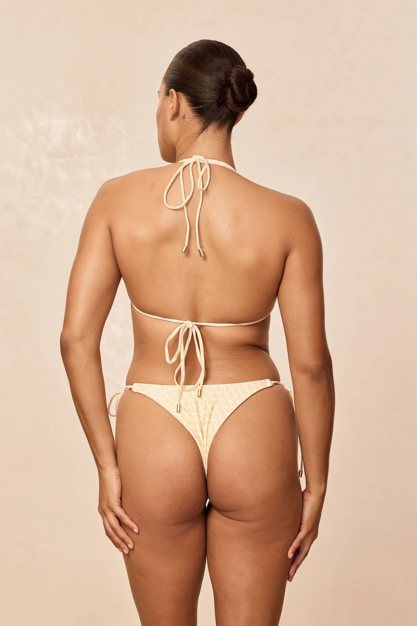 Hanalei Top - Ivory Geo