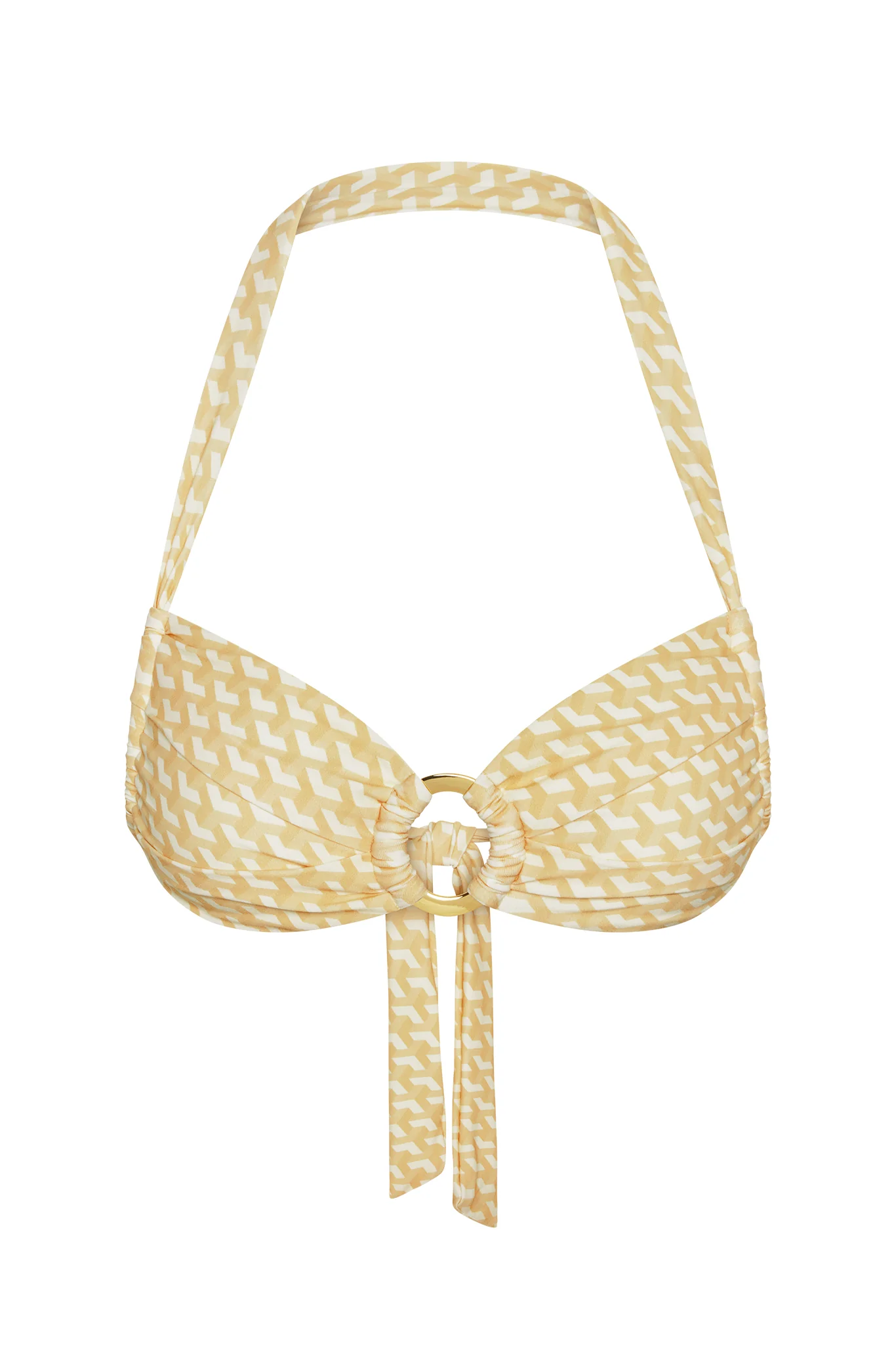 Bronte Top - Ivory Geo