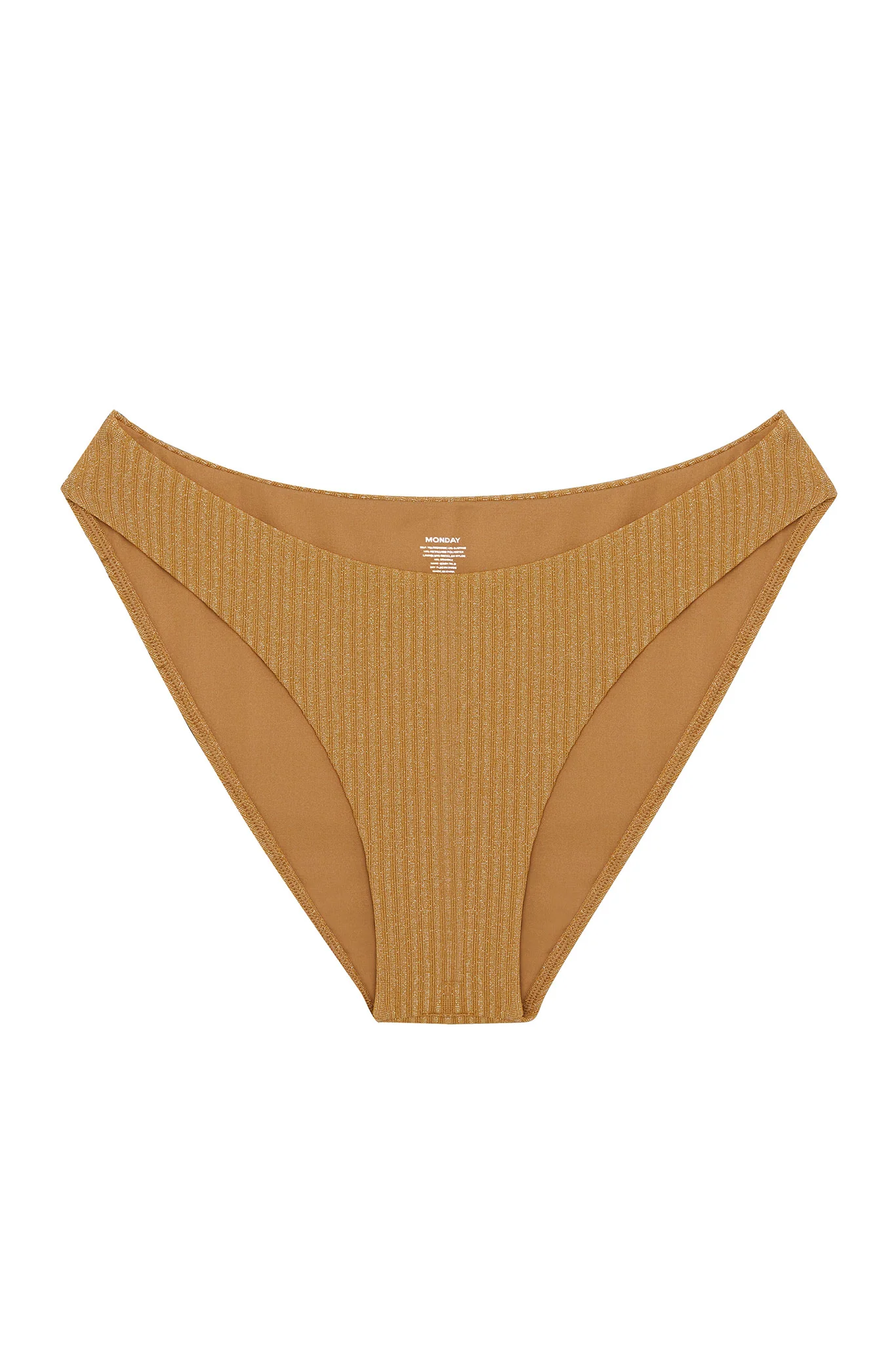 7940-seychelles-bottom-antique-gold-lurex-rib-modest-coverage-1.webp Seychelles Bottom - Antique Gold Lurex Rib (Modest Coverage)