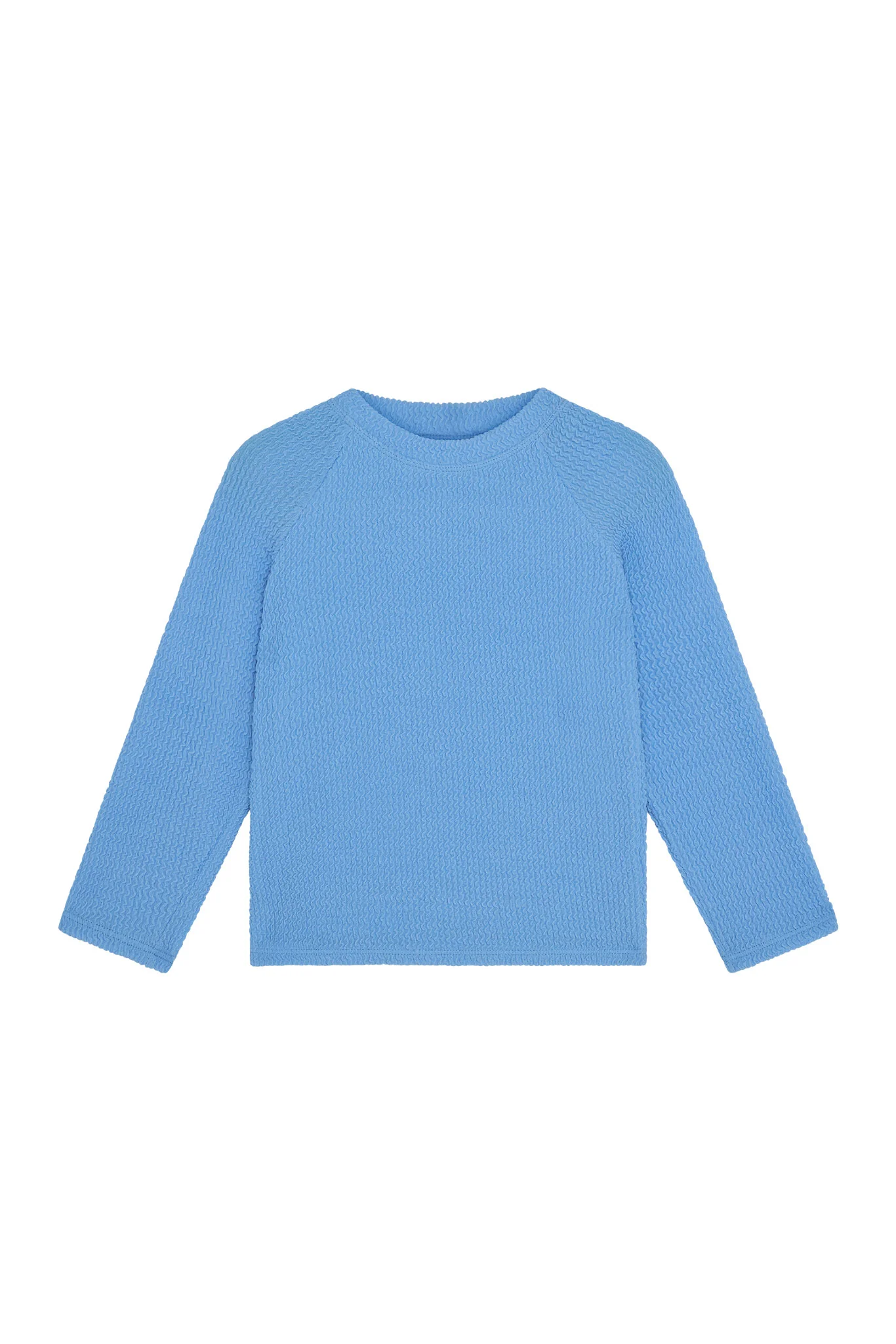 8192-bondi-rashguard-kids-azure-crinkle-1.webp Bondi Rashguard Kids - Azure Crinkle