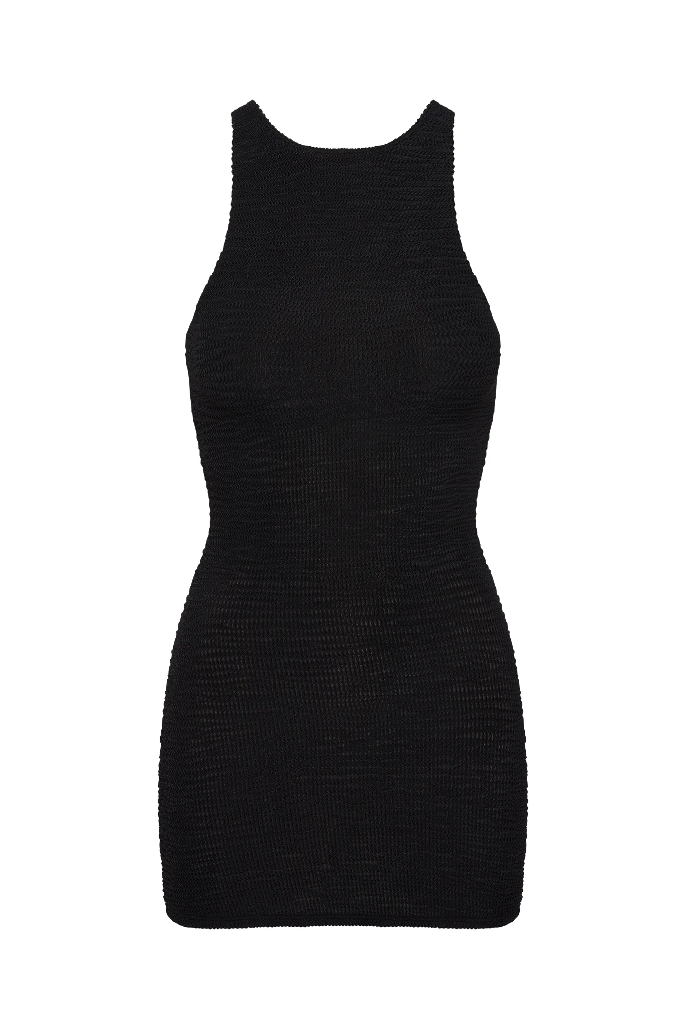Kokomo Dress - Black Crinkle
