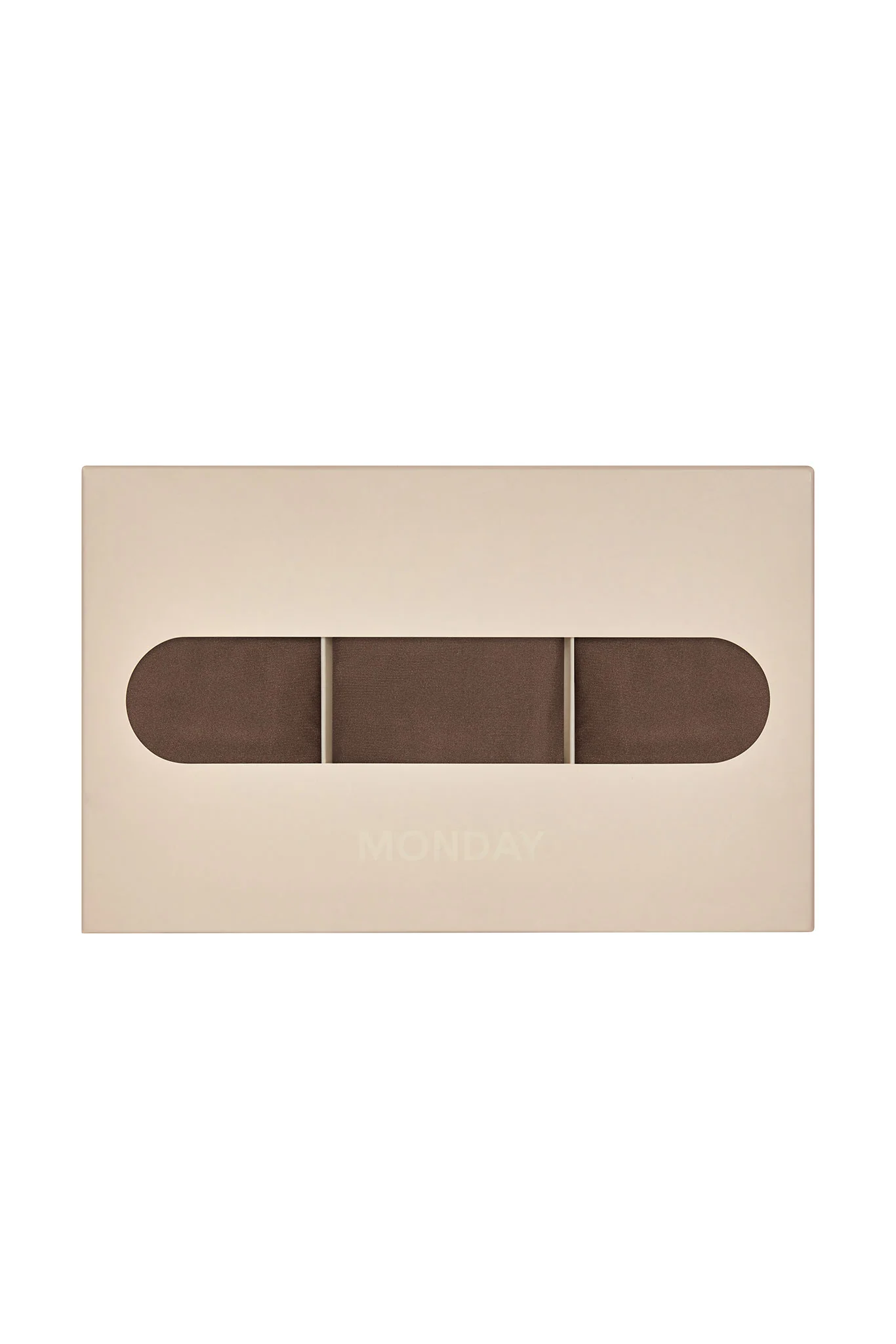 Monday G String 3 Pack - Mocha