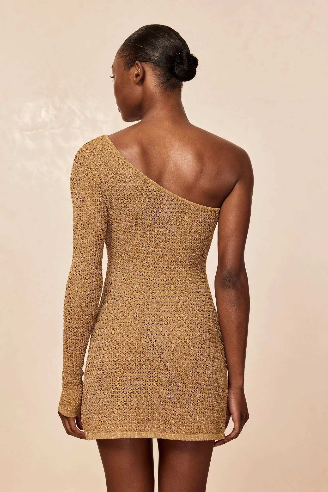 8965-palermo-mini-dress-antique-gold-lace-crochet-7.webp Palermo Mini Dress - Antique Gold Lace Crochet