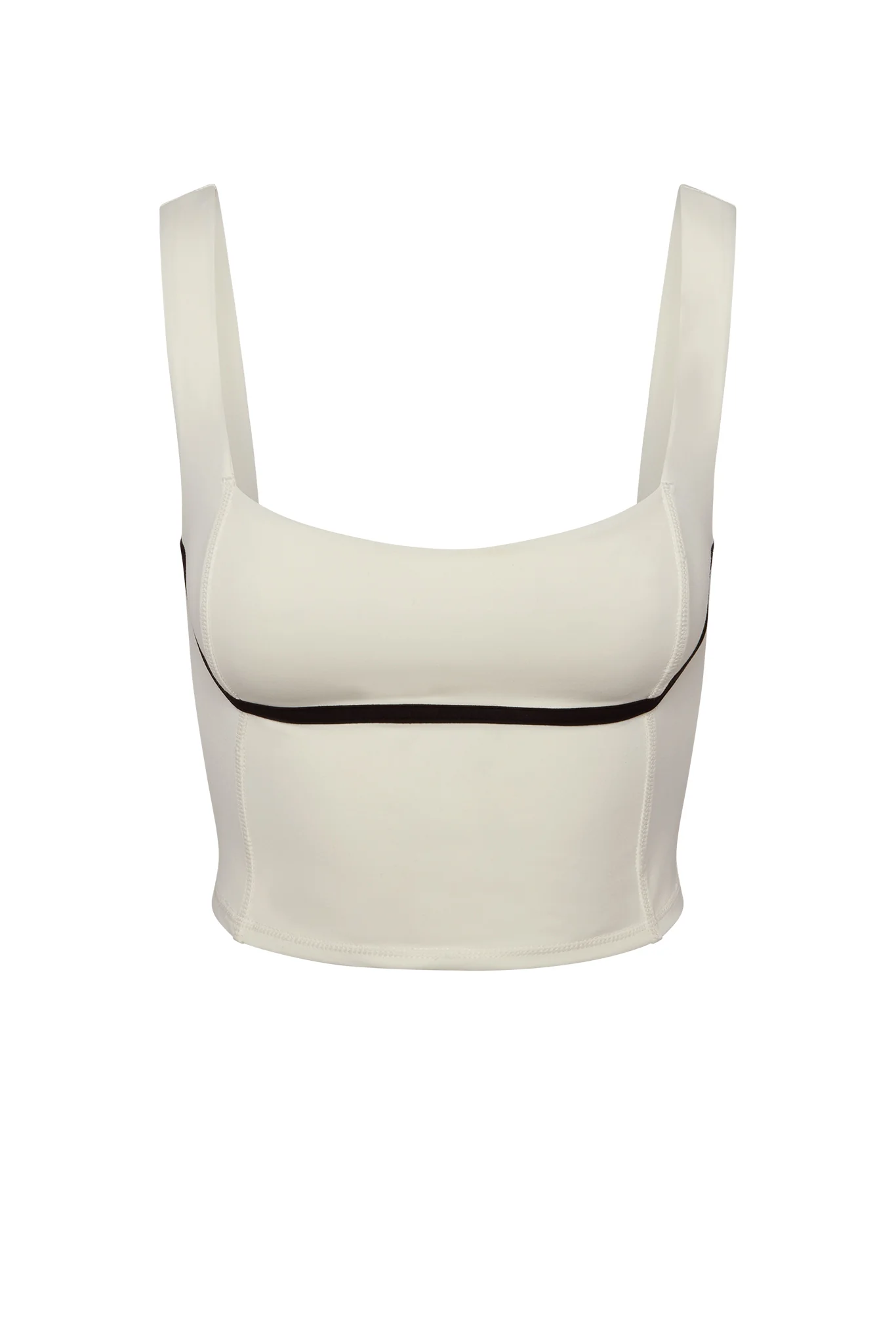 Zion Tank - Ivory/Black