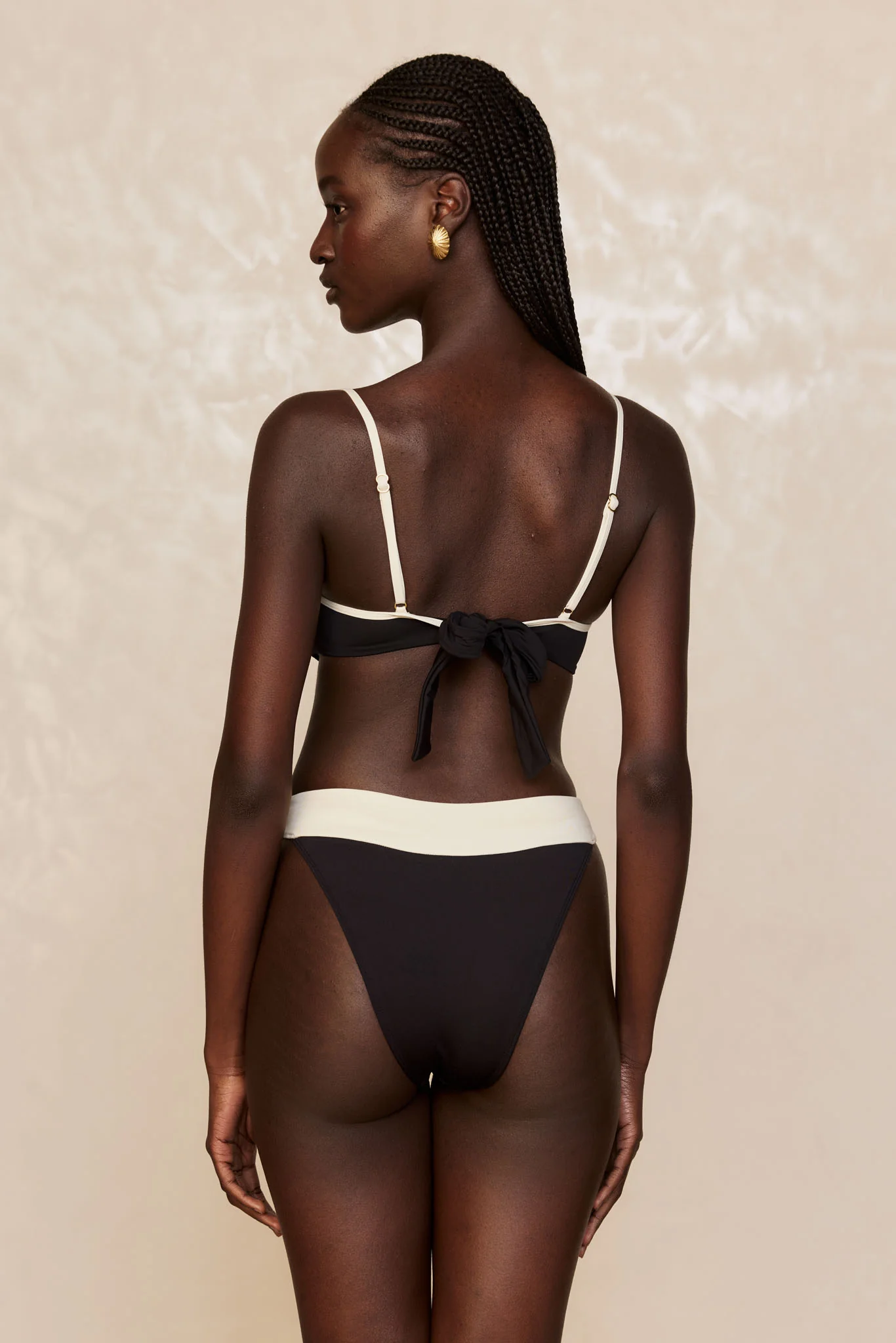 Marseille Bottom - Black/Ivory